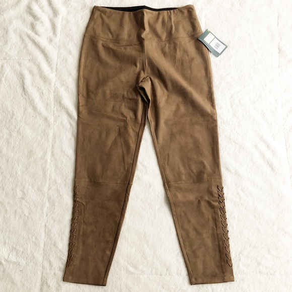 SOLD Lysse | Tan Mission Faux Suede Leggings *NWT* - Picture 5 of 8